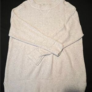 Aerie Cream Knit Sweater